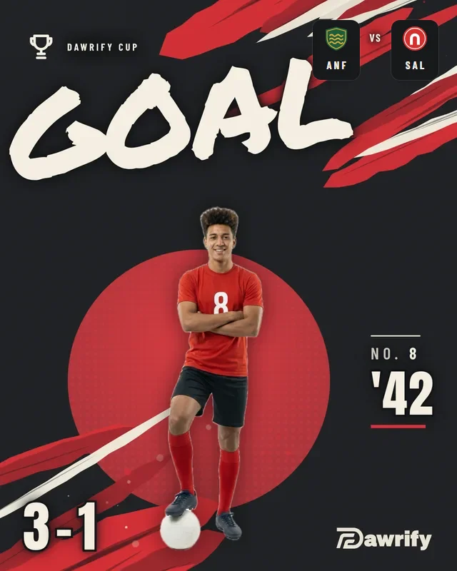 The goal poster