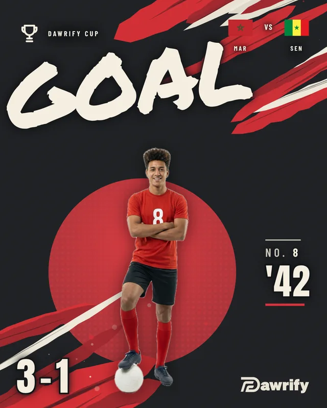 The goal poster